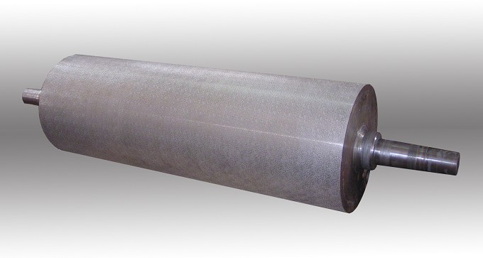 Aluminum foil embossing roller