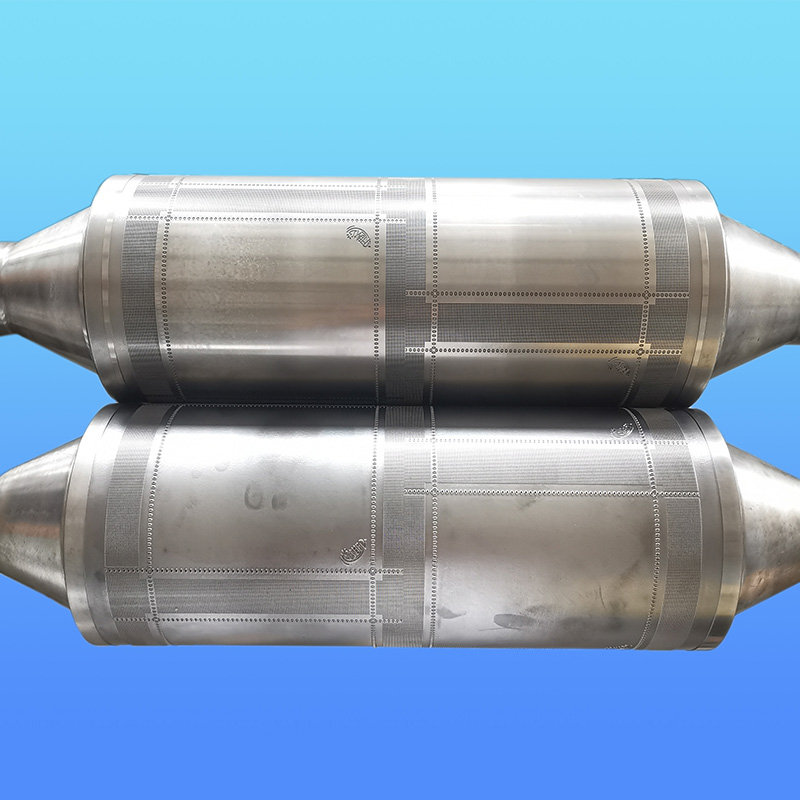 Point to concave embossing rollers（凸对凹D203X500）