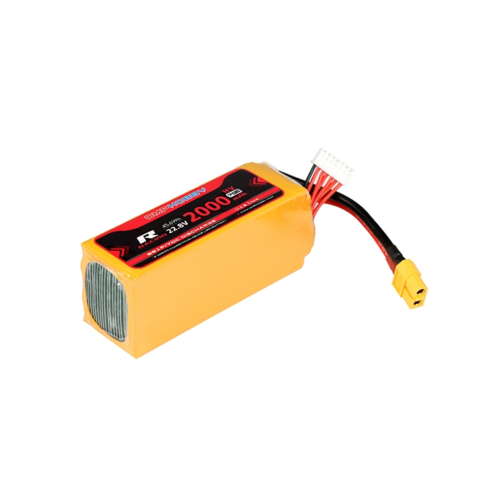 OMPHOBBY正品配件 朗宇M4/M4 Max 6S 2000mAh HV电池 OSHM4049