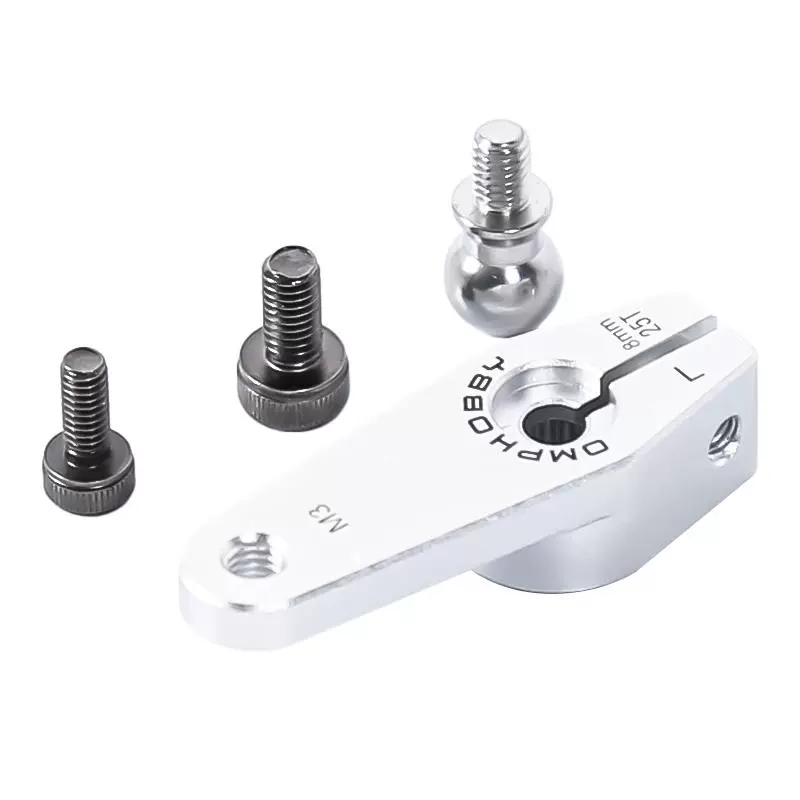 朗宇OMPHOBBY M7配件正品 MKS舵机金属臂左锁 OSHM7193
