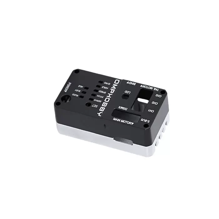 OMPHOBBY M2 EXP/V2 双无刷电机直驱3D直升机飞控外壳组OSHM2116