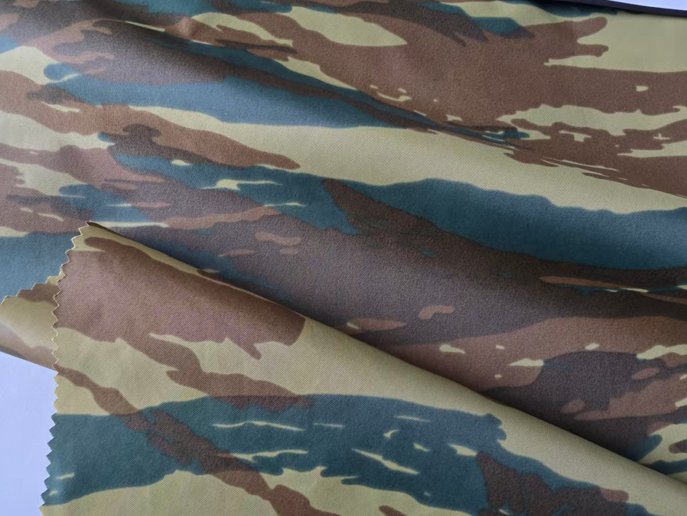 尼龙斜纹迷彩涂层面料
