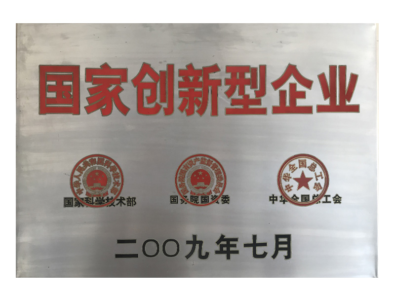 2009国家创新型企业