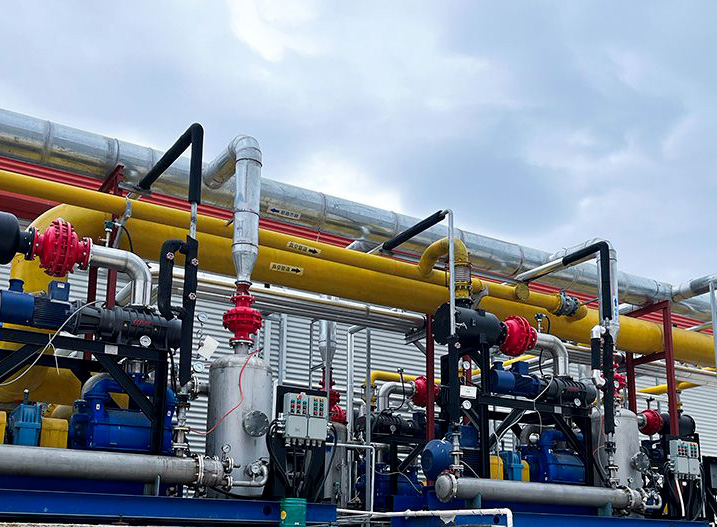 Central vacuum system for lithium battery production