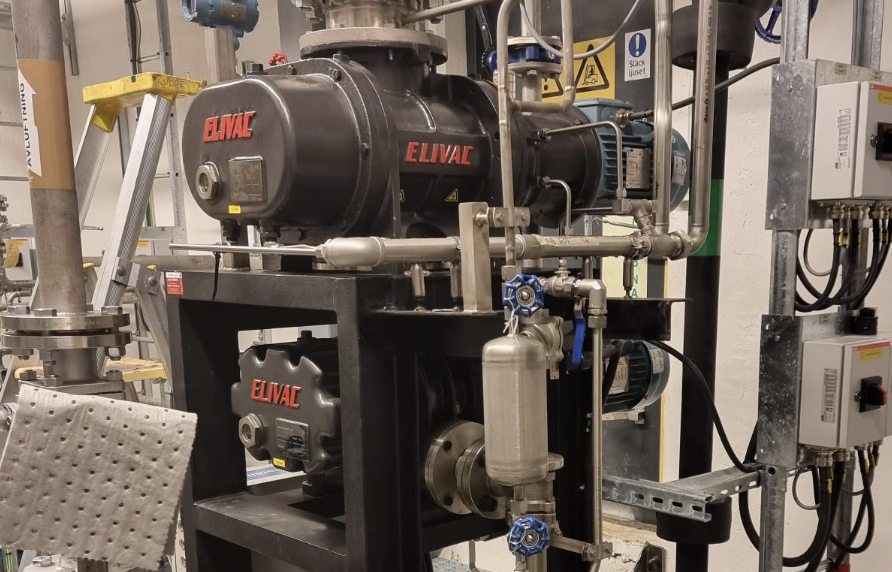 Oil vapor recovery vacuum system - Sweden