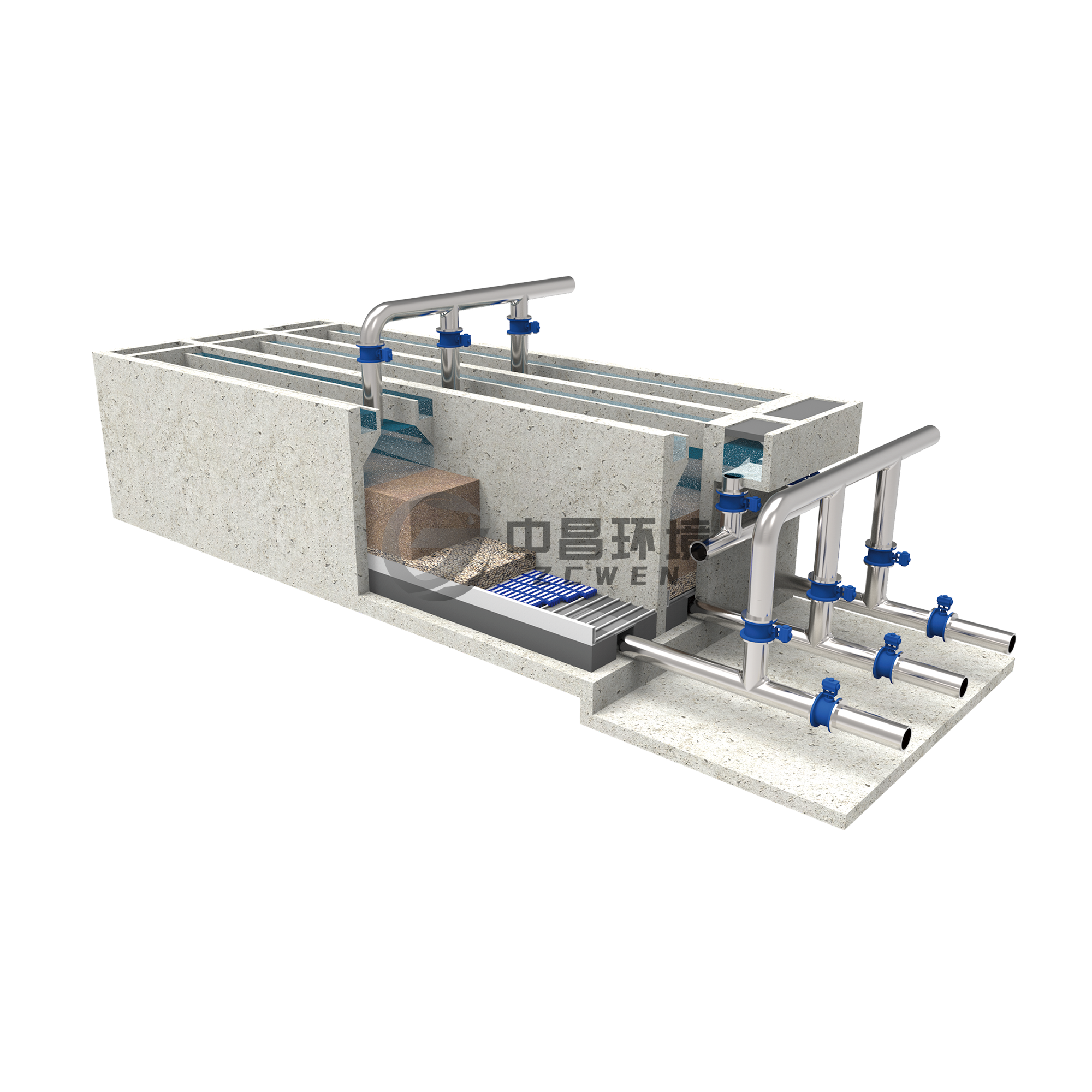反硝化深床滤池