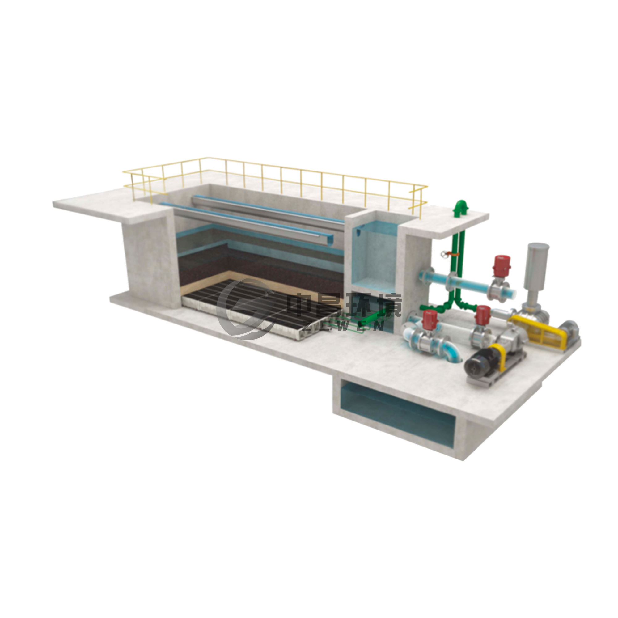 反硝化深床滤池-I型滤砖
