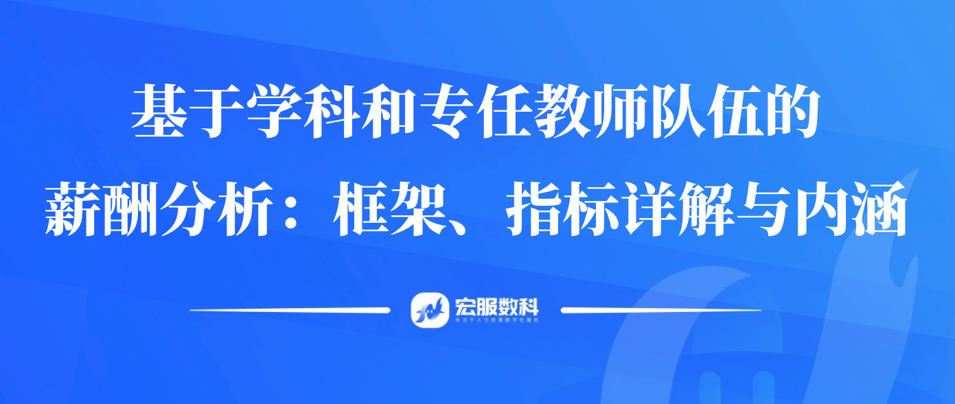 基于學(xué)科和專(zhuān)任教師隊(duì)伍的薪酬分析：框架、指標(biāo)詳解與內(nèi)涵