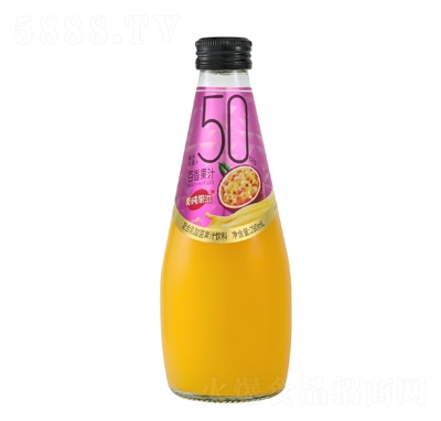 美纯果滋百香果汁复合乳酸菌饮料280g