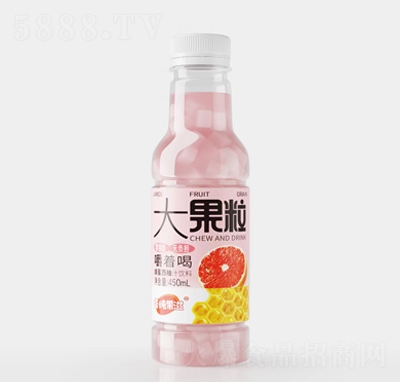 美纯果滋蜂蜜荔枝汁大果粒果汁饮料450ml