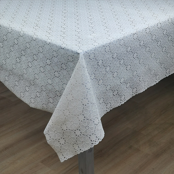 Lace Plastic Tablecloth