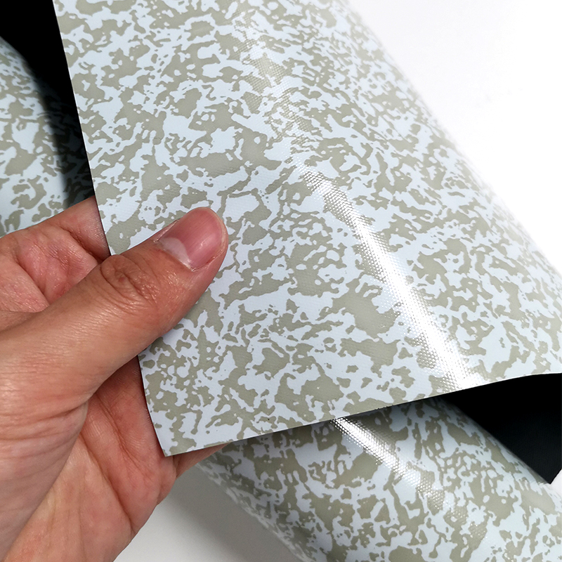 PVC FLOORING ROLL-White Color-009