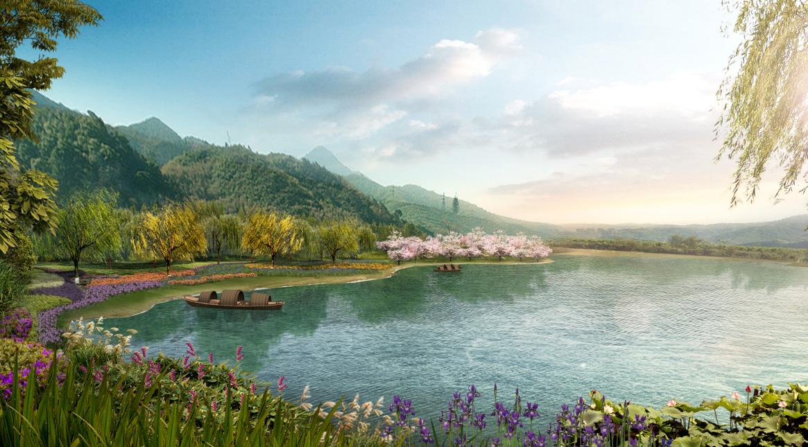 河湟文旅小镇莲花湖片区综合整治工程