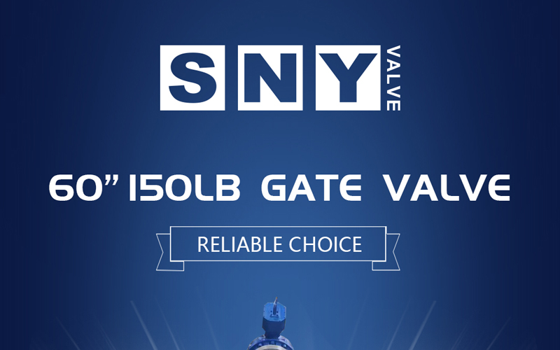 SNY ultra-large diameter 60 "gate valve passed the Factory Acceptance Test (FAT) successfully.