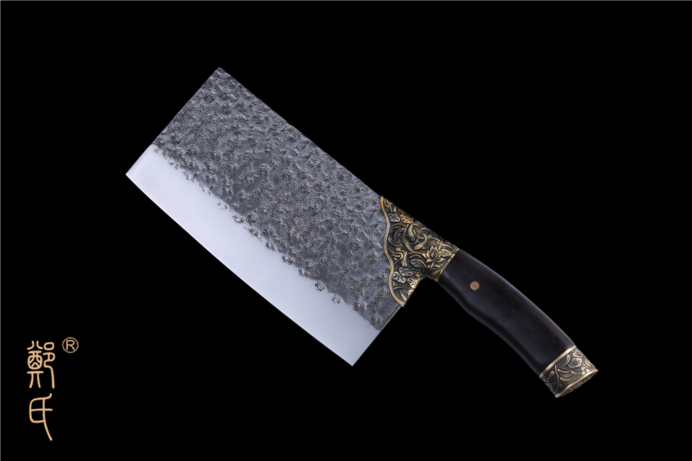 Lotus pond moonlight Quenched pattern cutting knife