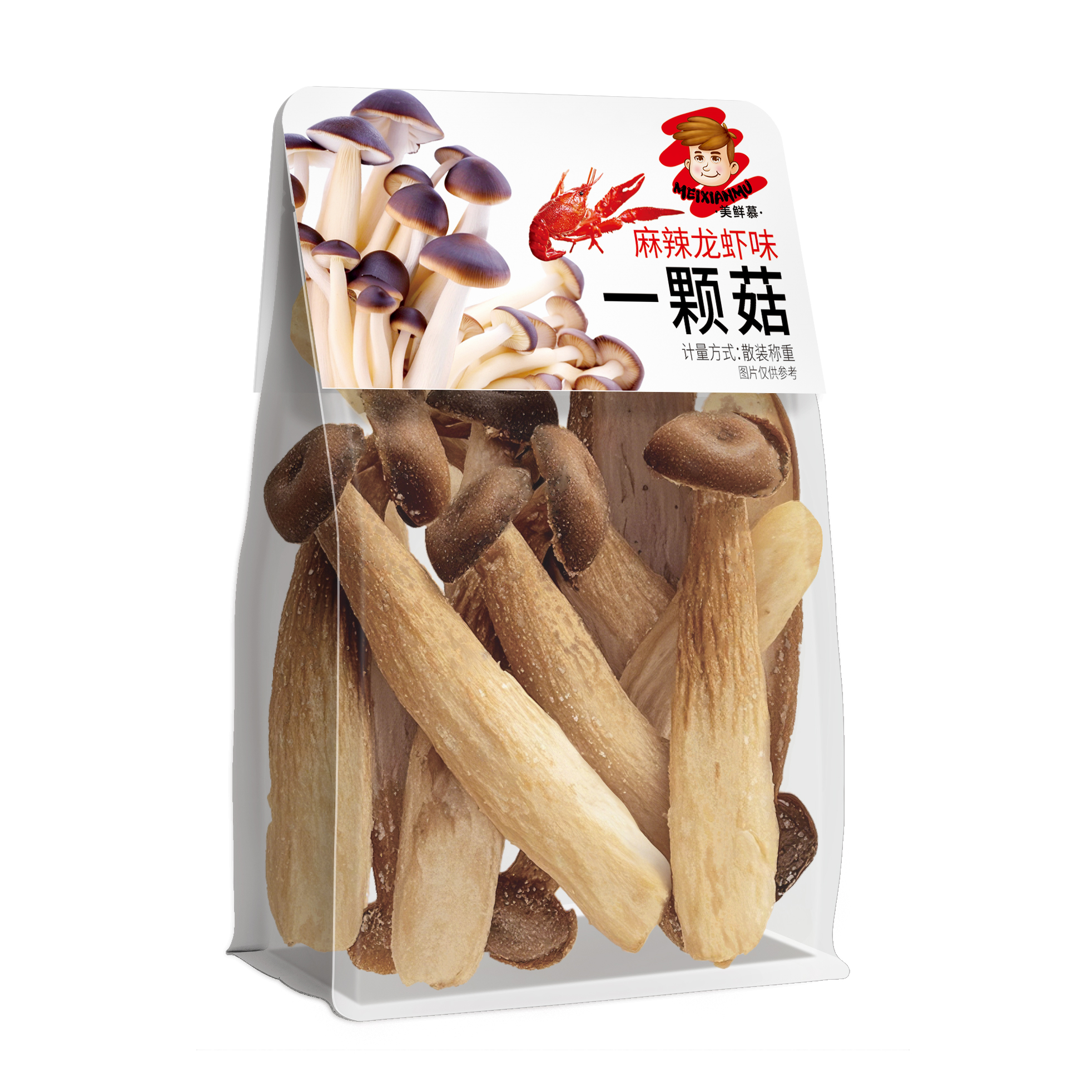 鹿茸菇脆(麻辣龙虾味)