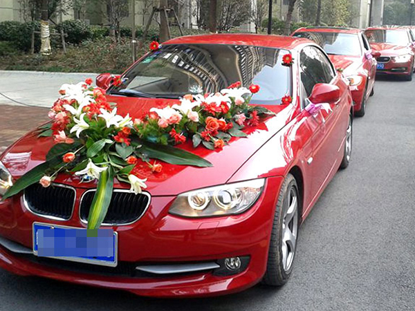 宝马婚车车队