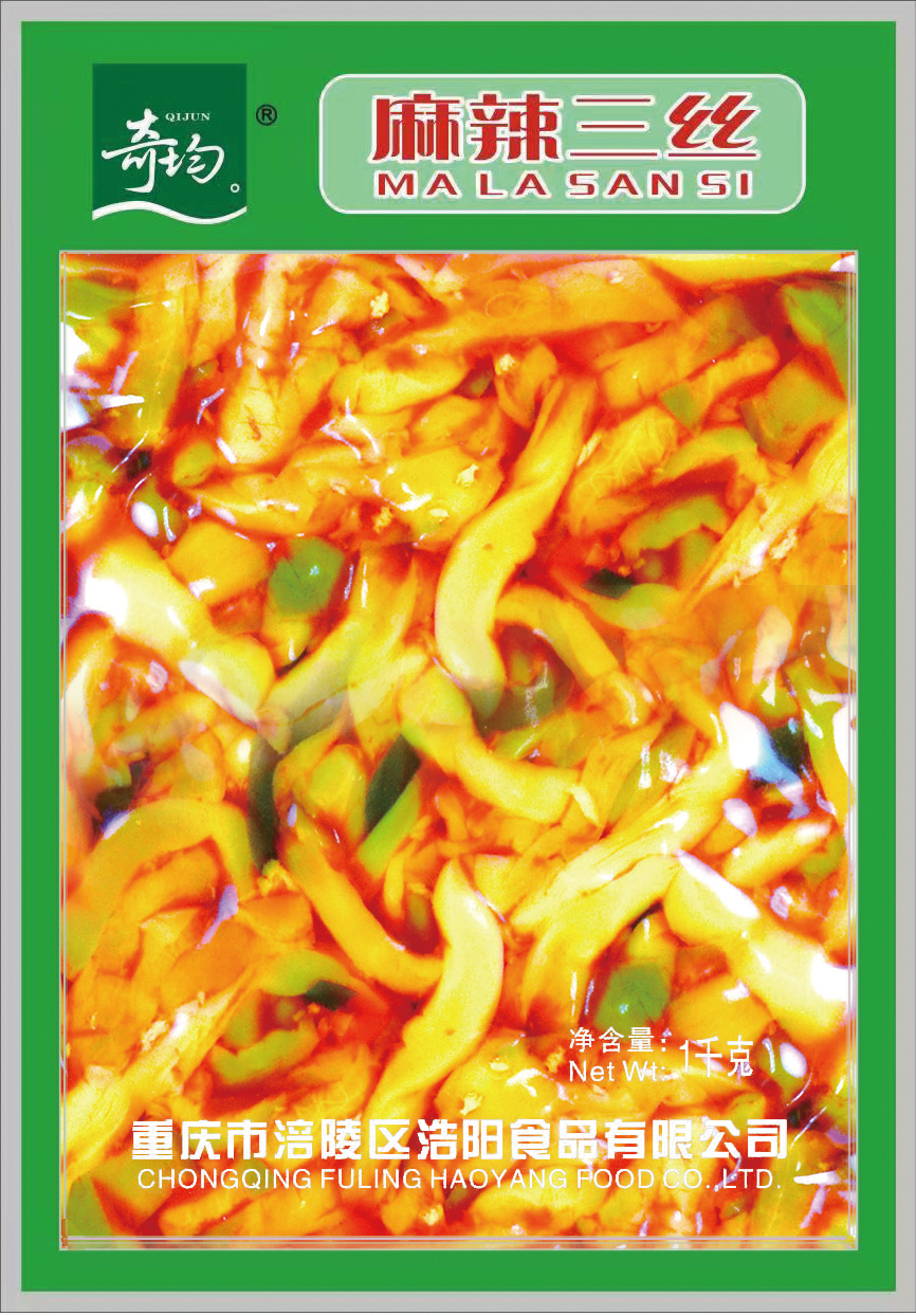 1000g麻辣三丝 1*10包/箱