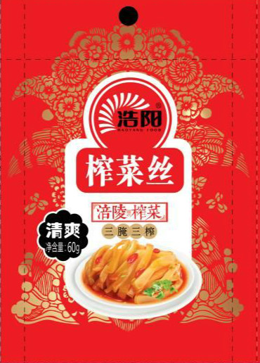 60g榨菜丝1*100包/箱