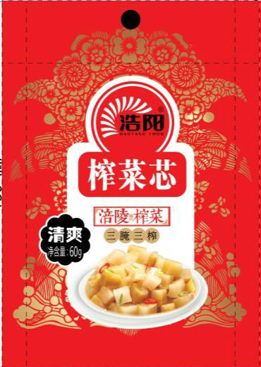 60g榨菜芯1*100包/箱