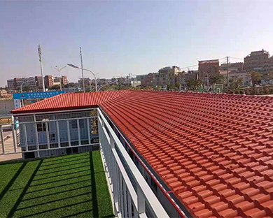 树脂瓦屋面