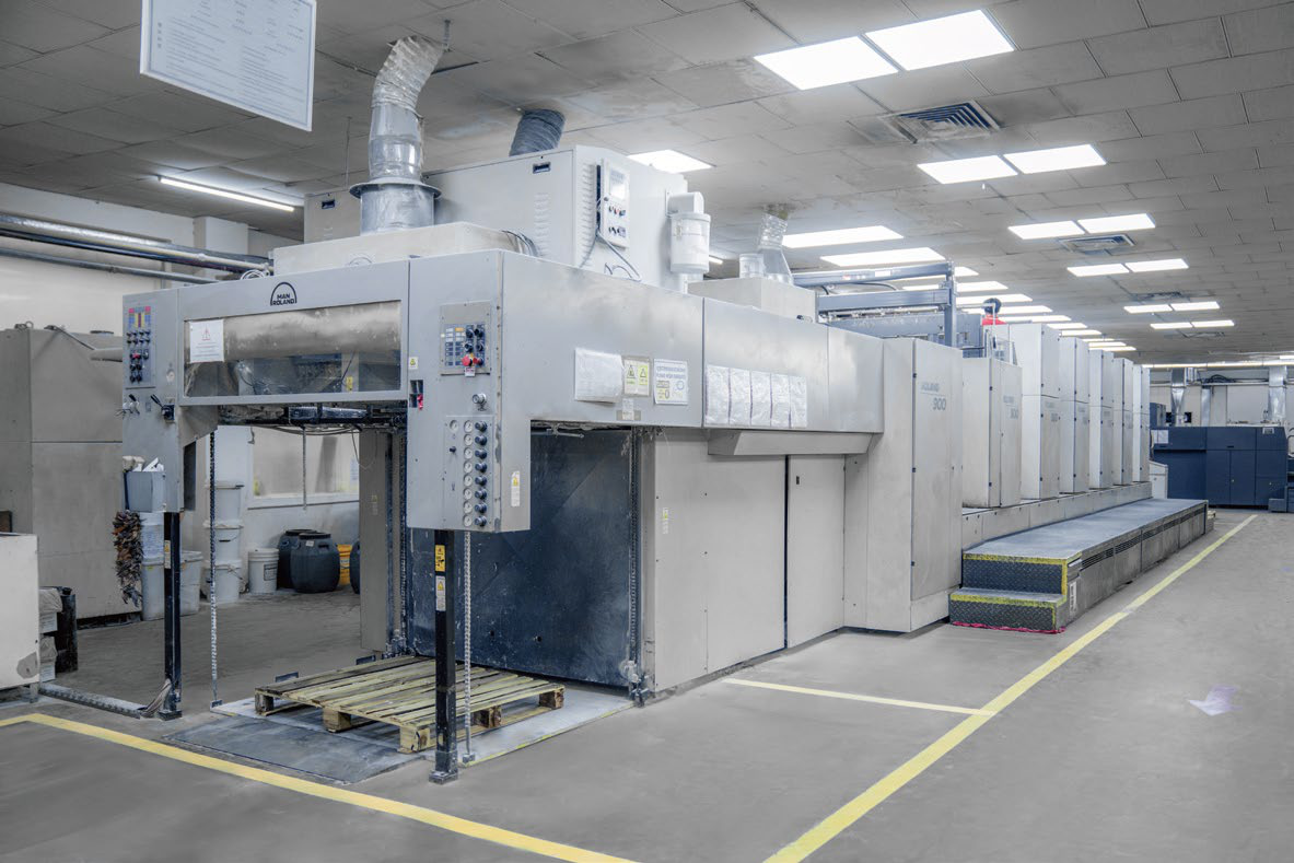 ROLAND 900 5+1 Printing Machine
