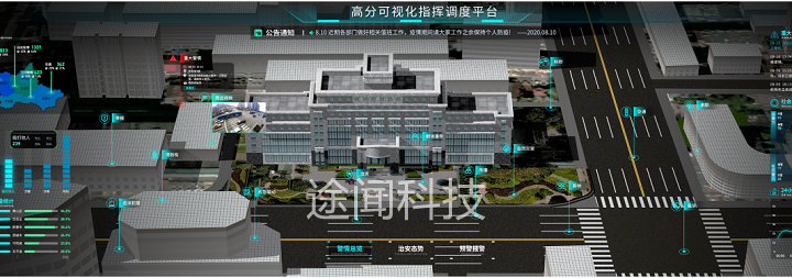 城市三维可视化调度平台
