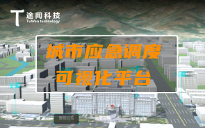 上海途闻科技城市应急调度可视化平台开发