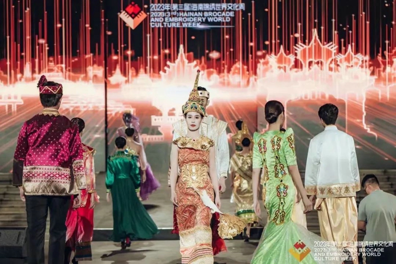 邂逅海南 │ 蜀頡扎染應(yīng)邀亮相海南錦繡世界文化周