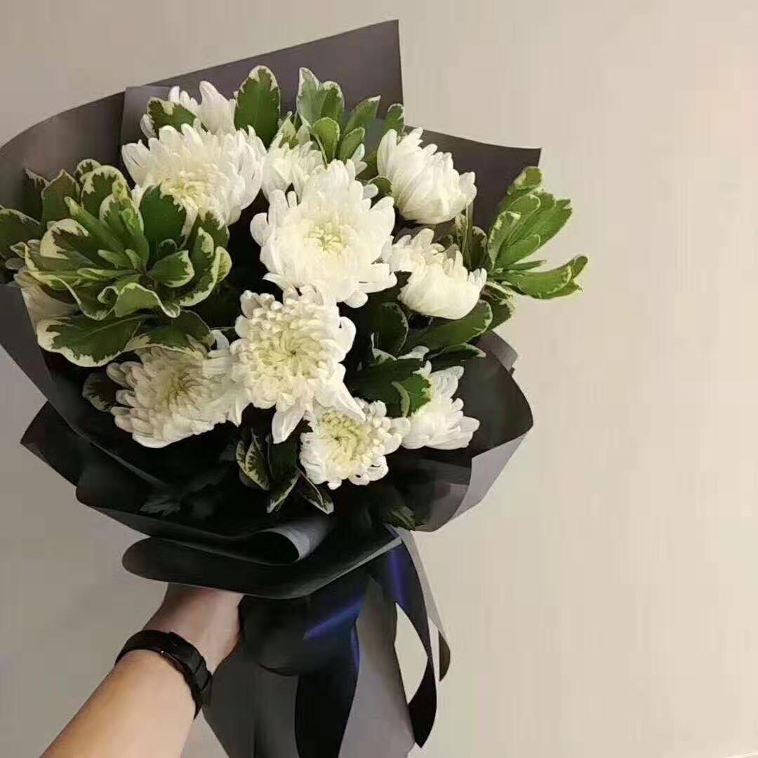 清明节花束A-追忆-缅怀-悼念