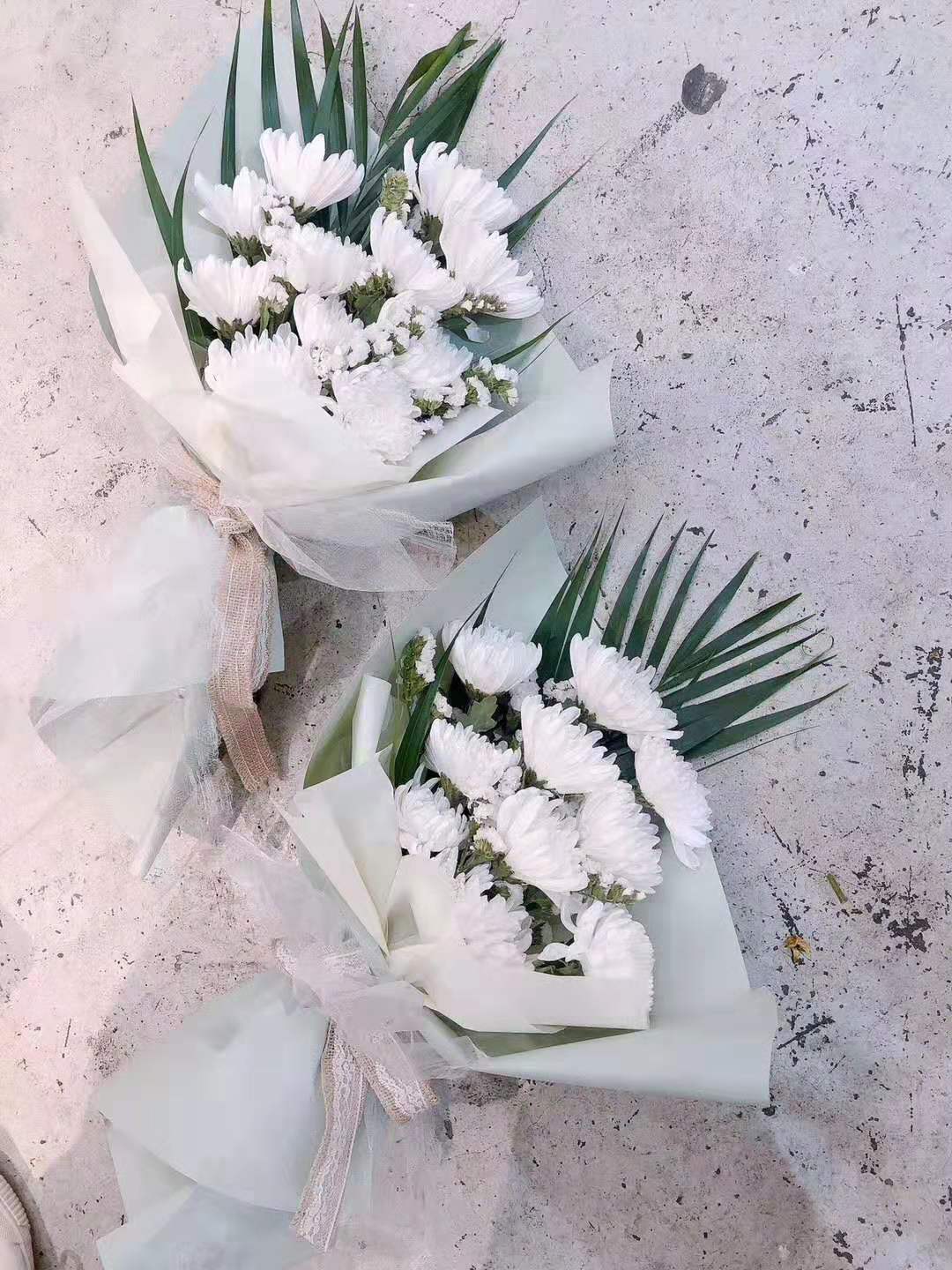 清明节花束A-追忆-缅怀-悼念