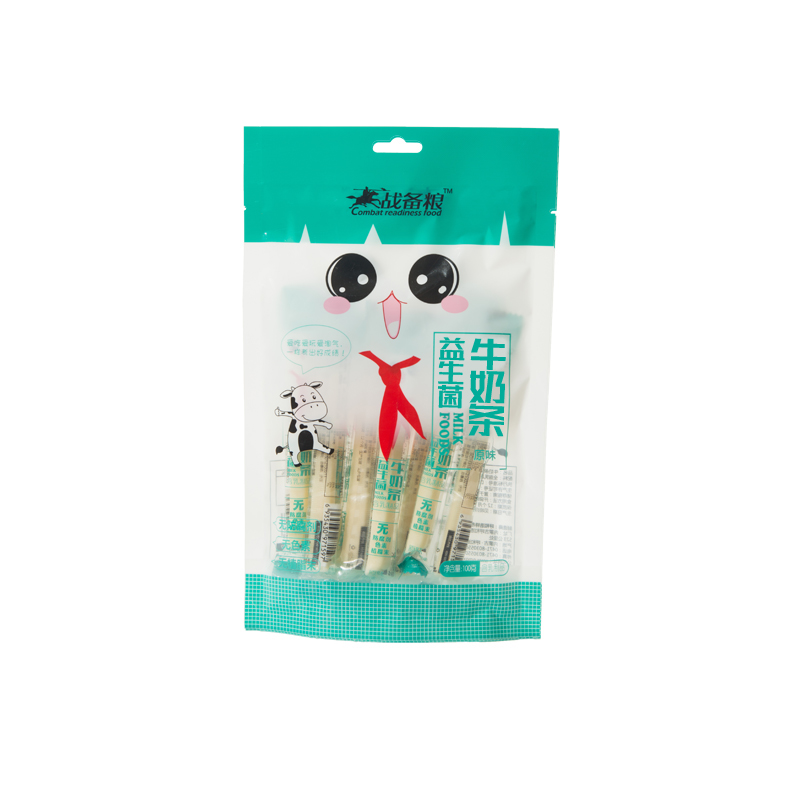 益生菌牛奶条  （战备粮 袋装 有小包装） 100克 原味
