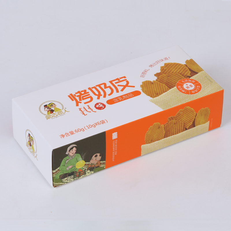 烤奶皮 盒装 60g 燕麦