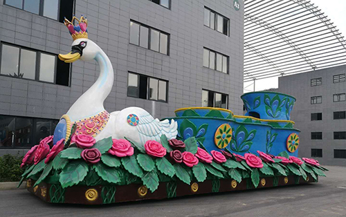 玻璃钢彩车