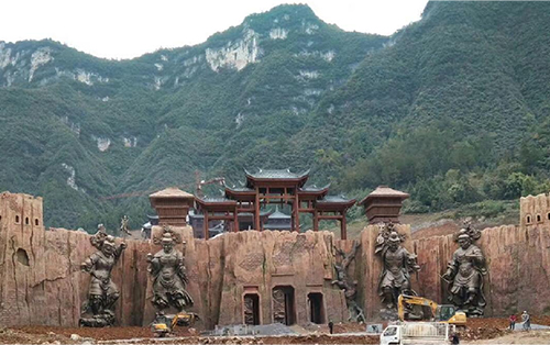 塑石景观
