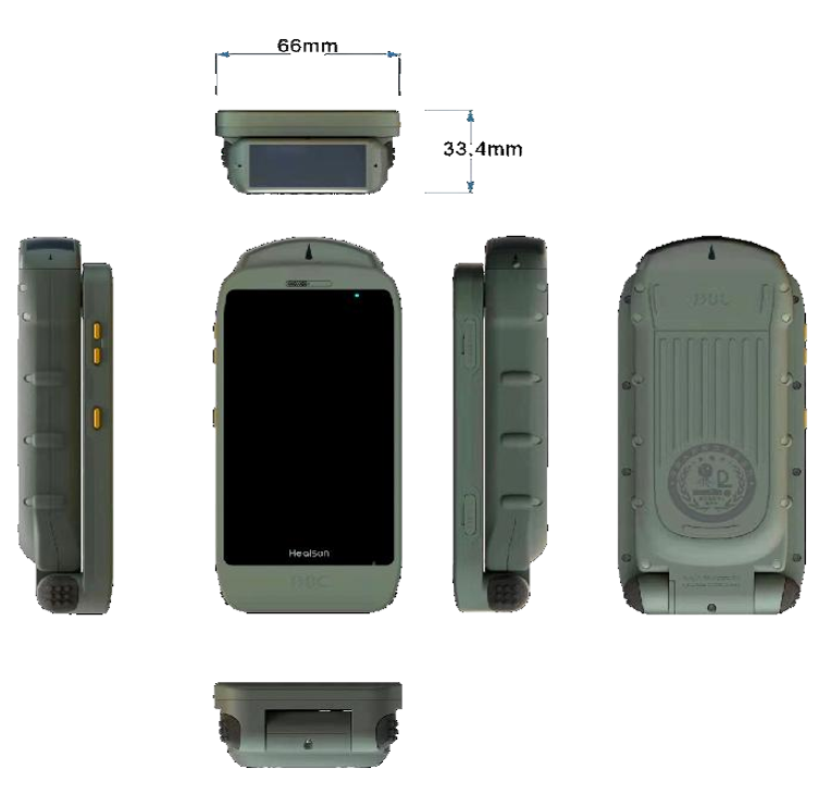 智能手持B超终端设备