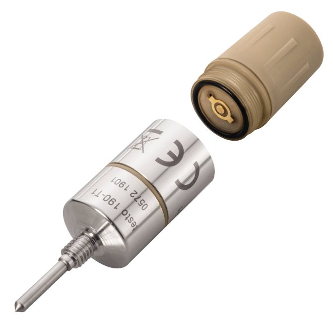 testo 190-T1 CFR - 溫度數(shù)據(jù)記錄儀，帶剛性短探頭