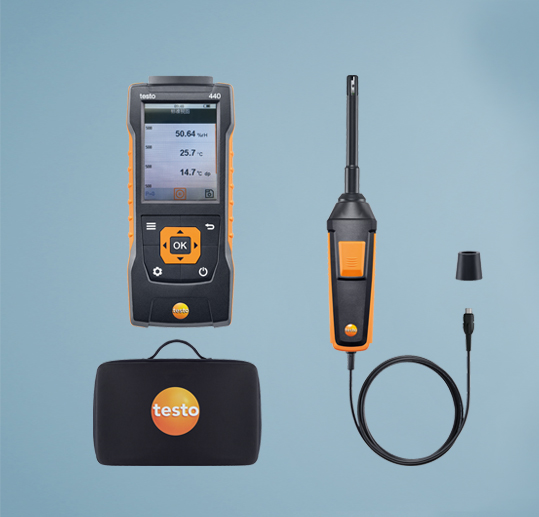 testo 440 高精度溫濕度套裝