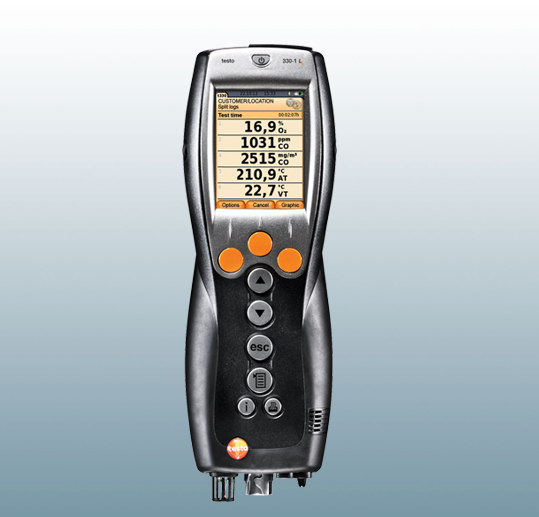 testo 330-1LL 增強(qiáng)版煙氣分析儀