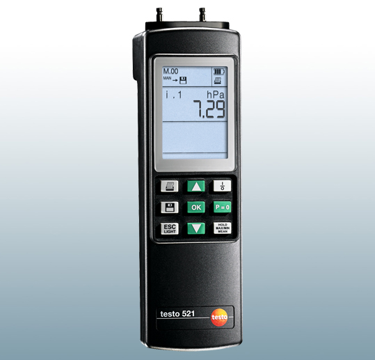 testo 521-1 專業(yè)型差壓測量儀（精度為滿量程的0.2%）