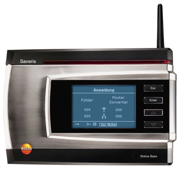 testo Saveris 服務(wù)器基站 - 含 GSM 模塊（用于短信報(bào)警）