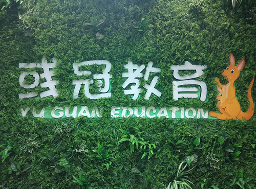 彧冠教育艺术背景墙