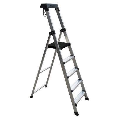 稳耐家庭用加厚铝合金登高梯1.8米P275CN 五步梯人字梯室内登高梯 P275CN