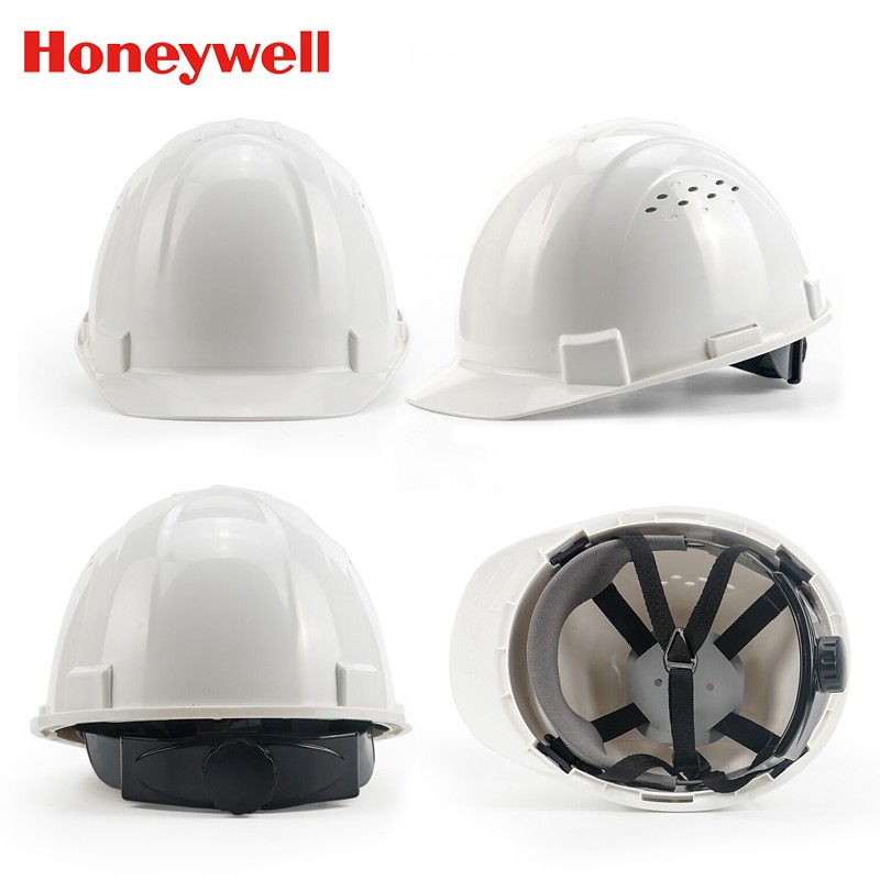 霍尼韦尔（Honeywell）H99RA101S白色ABS带透气孔安全帽工地建筑工程电力施工业防砸抗冲击符合国标