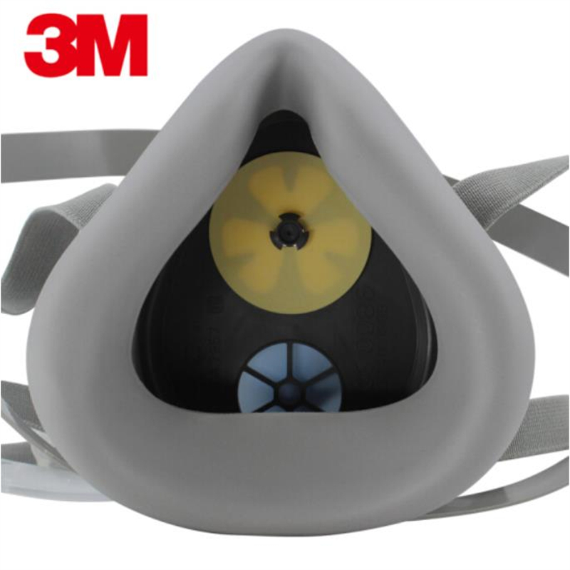 3M 3200 舒适头架版呼吸 防护半面罩