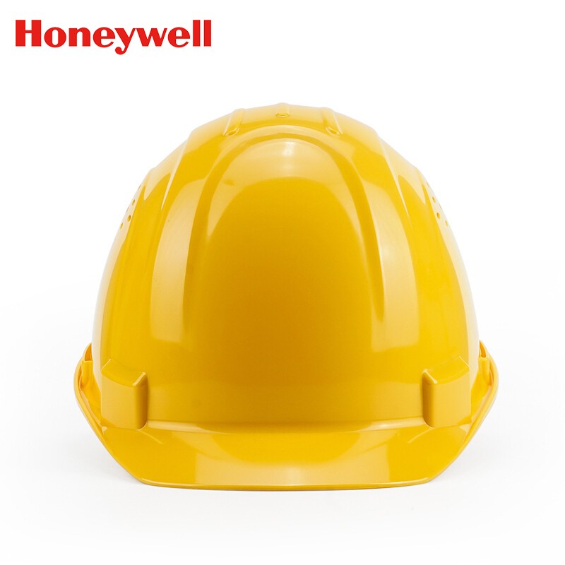 霍尼韦尔（Honeywell）H99RA102S黄色ABS带透气孔安全帽工地建筑工程电力施工业防砸抗冲击符合国标