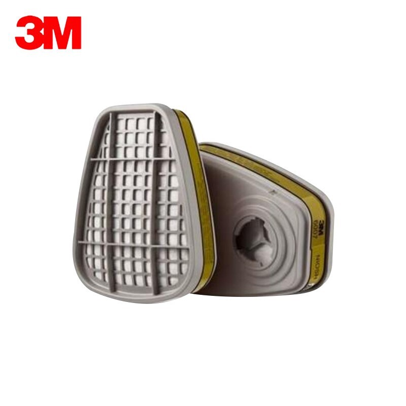 3M 6007CN 水银蒸气 有机及酸性气体滤毒盒