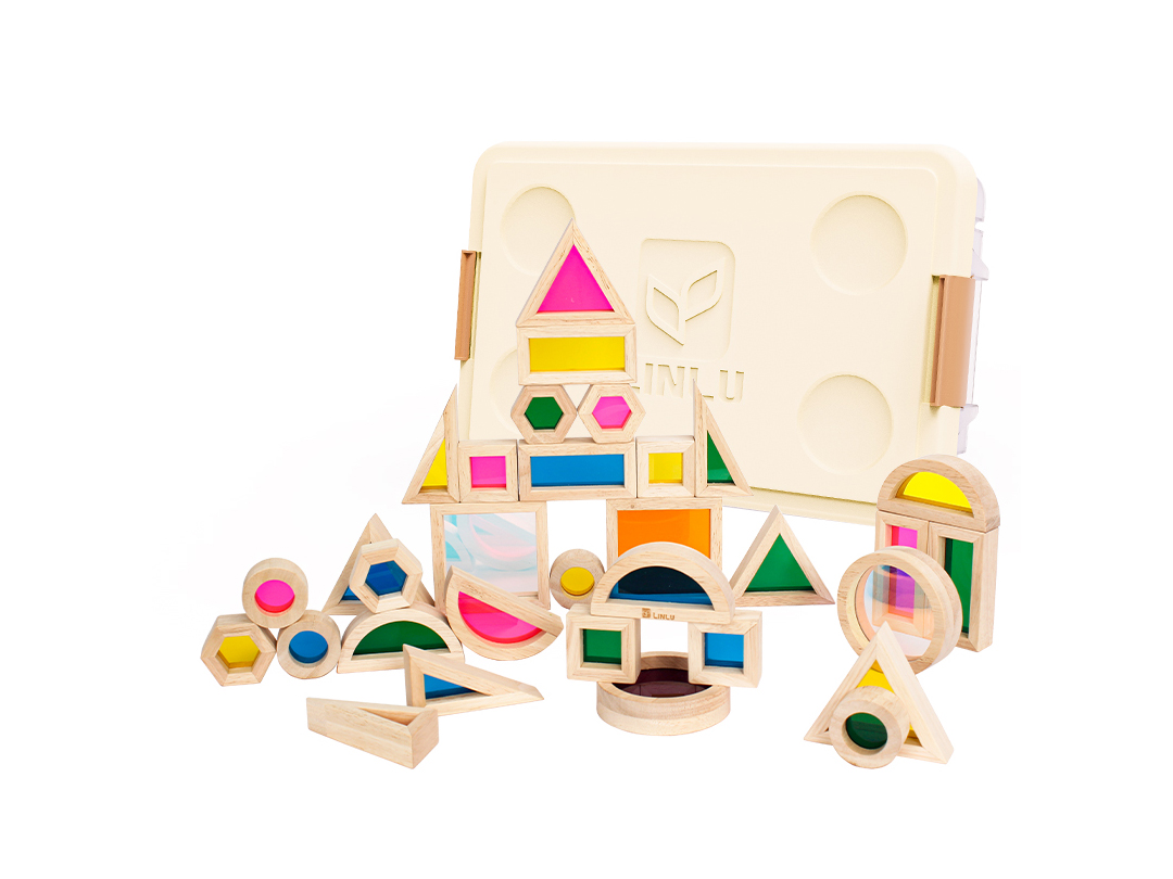 LL0124-渐变小彩窗积木