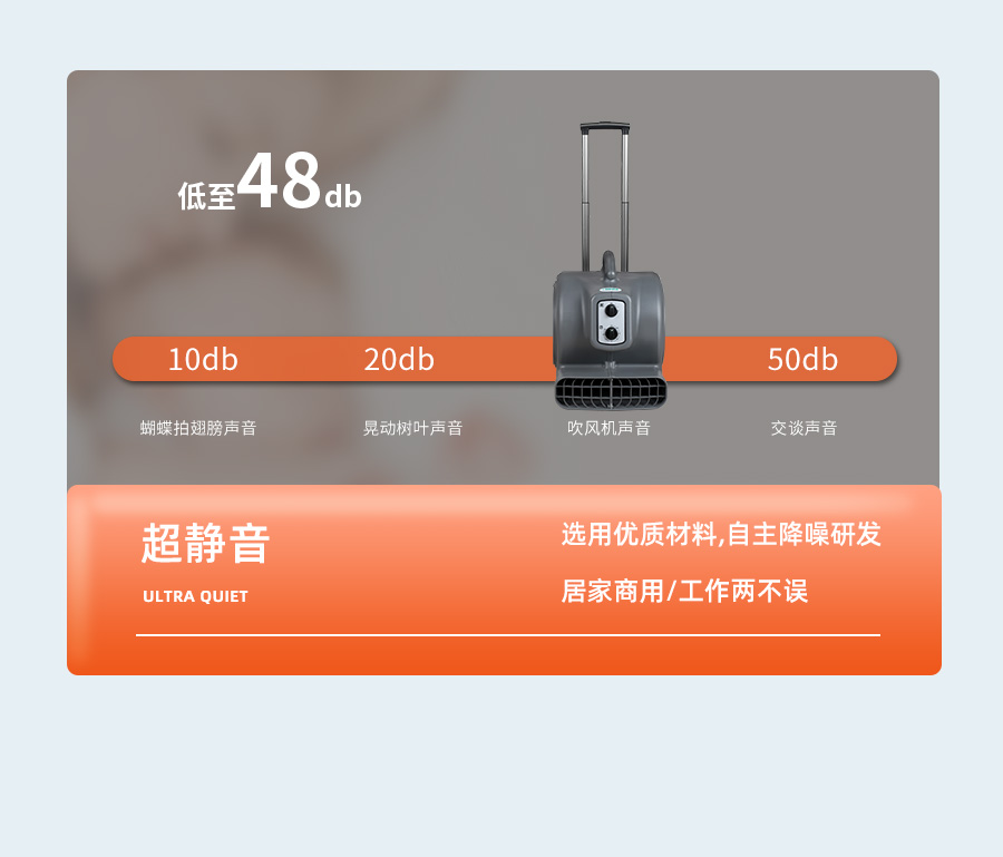 长淮CH-A3B三速吹风机细节