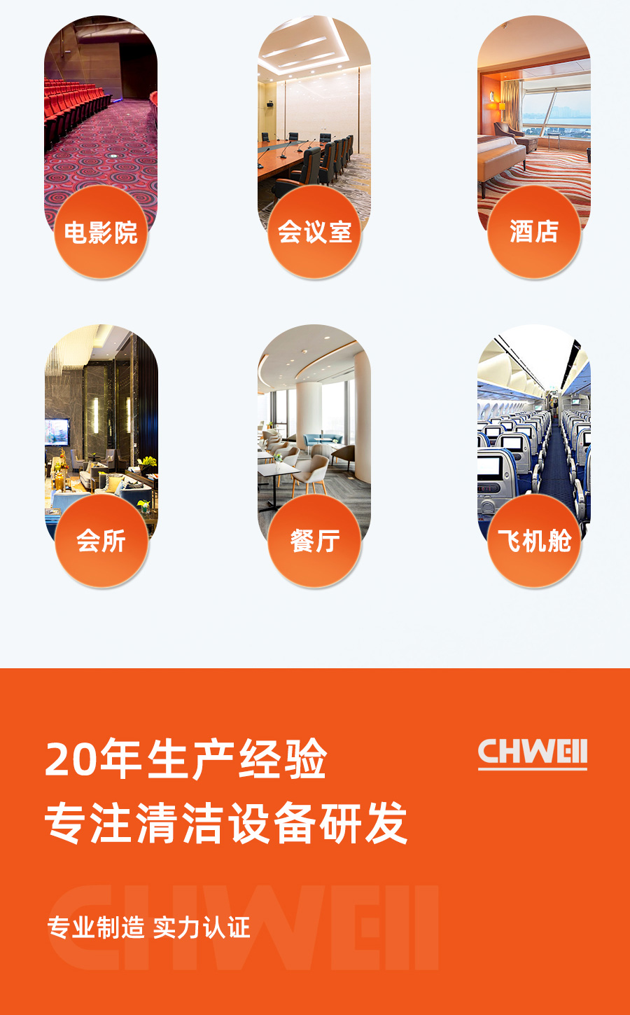 长淮肩背式吸尘器使用场所